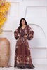 Vestido Onça Floral Amarração na Cintura